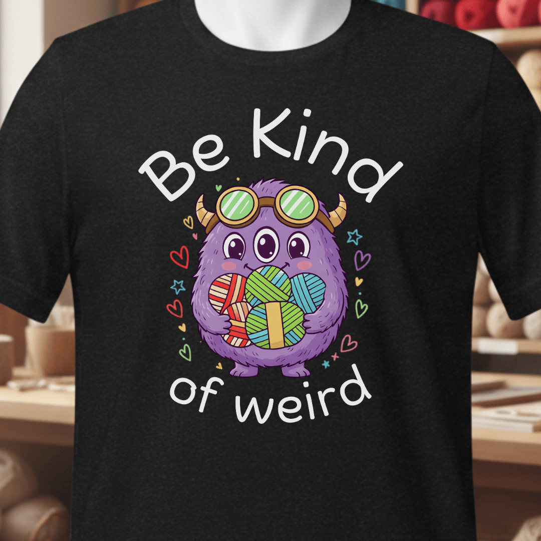 Be Kind Of Weird T-Shirt Black / XS