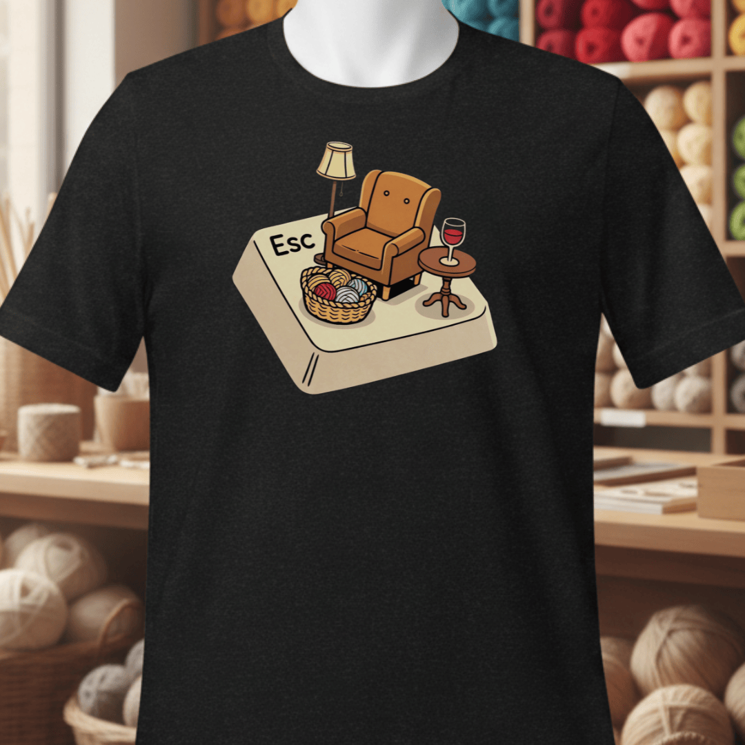 Escape T-Shirt Black / XS