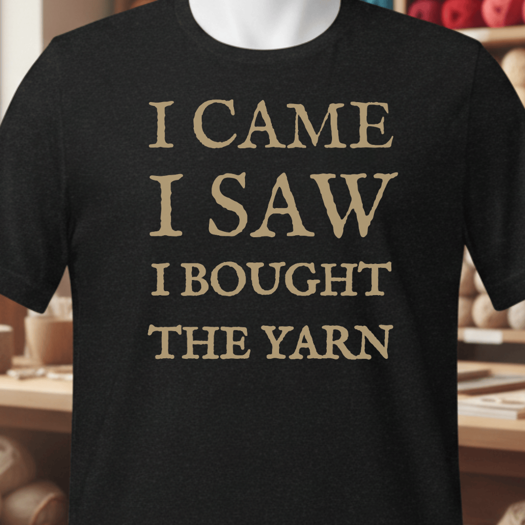 I Came, I Saw T-Shirt Black / XS