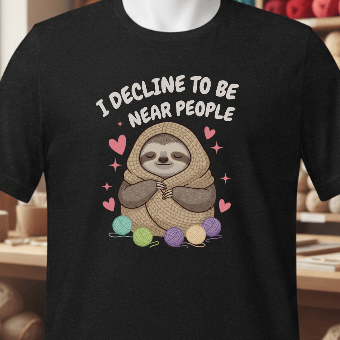 I Decline T-Shirt Black / XS
