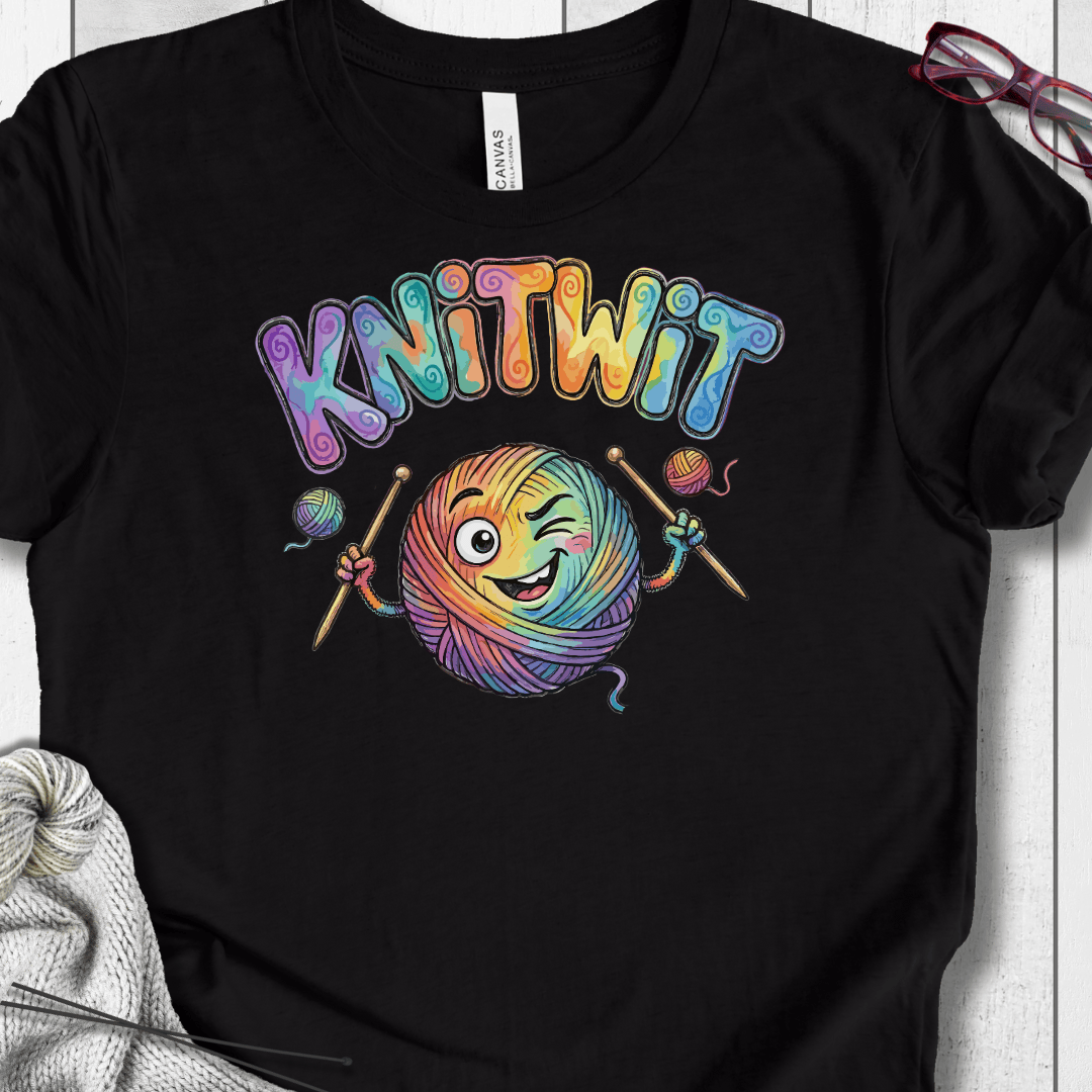 Knitwit T-Shirt Black / XS