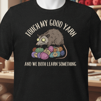 Learn Something T-Shirt Black / XS