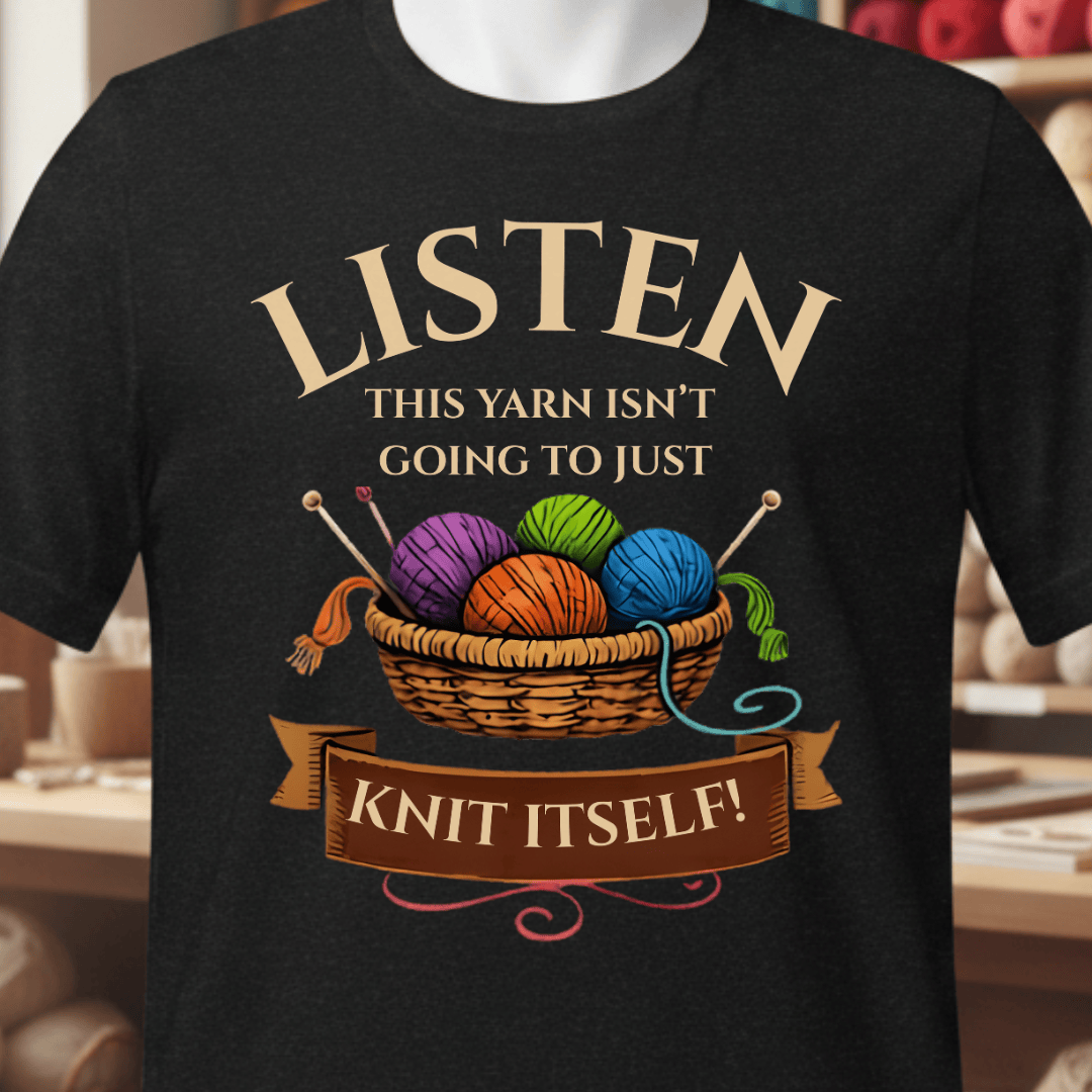 Listen T-Shirt Black / XS