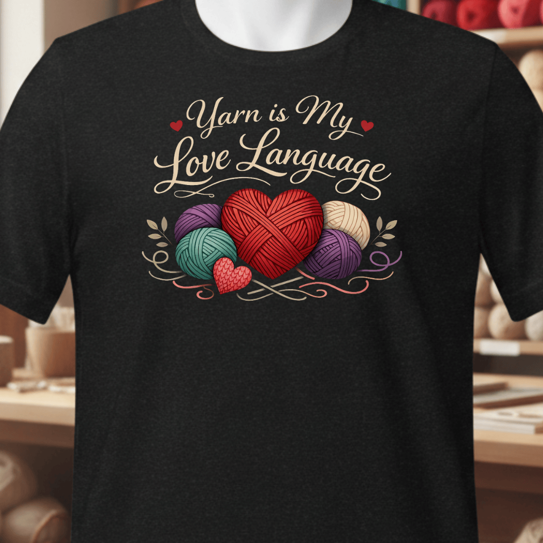 Love Language T-Shirt Black / XS