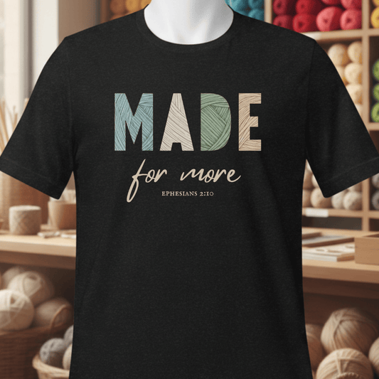 Made For More T-Shirt Black / XS