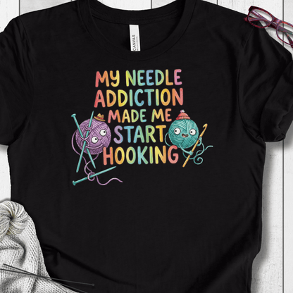 My Needle Addiction T-Shirt Black / XS