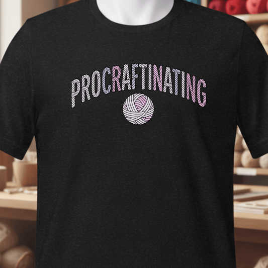 Procraftinating T-Shirt Black / XS