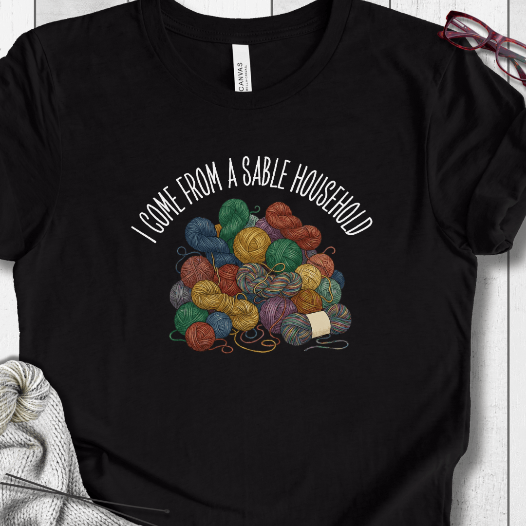 Sable Household T-Shirt Black / XS