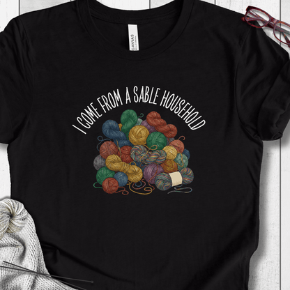 Sable Household T-Shirt Black / XS