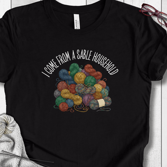 Sable Household T-Shirt Black / XS