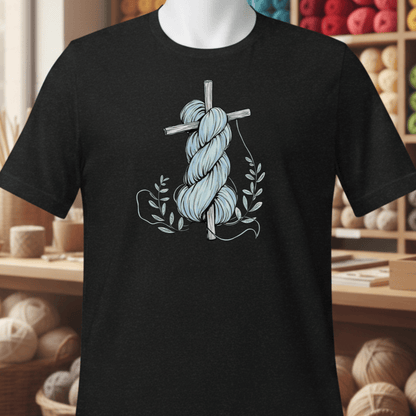 Skein On A Cross T-Shirt Black / XS