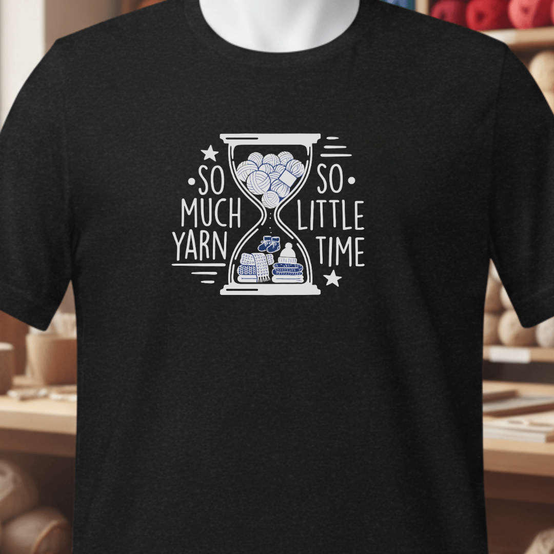 So Much Yarn T-Shirt Black / XS