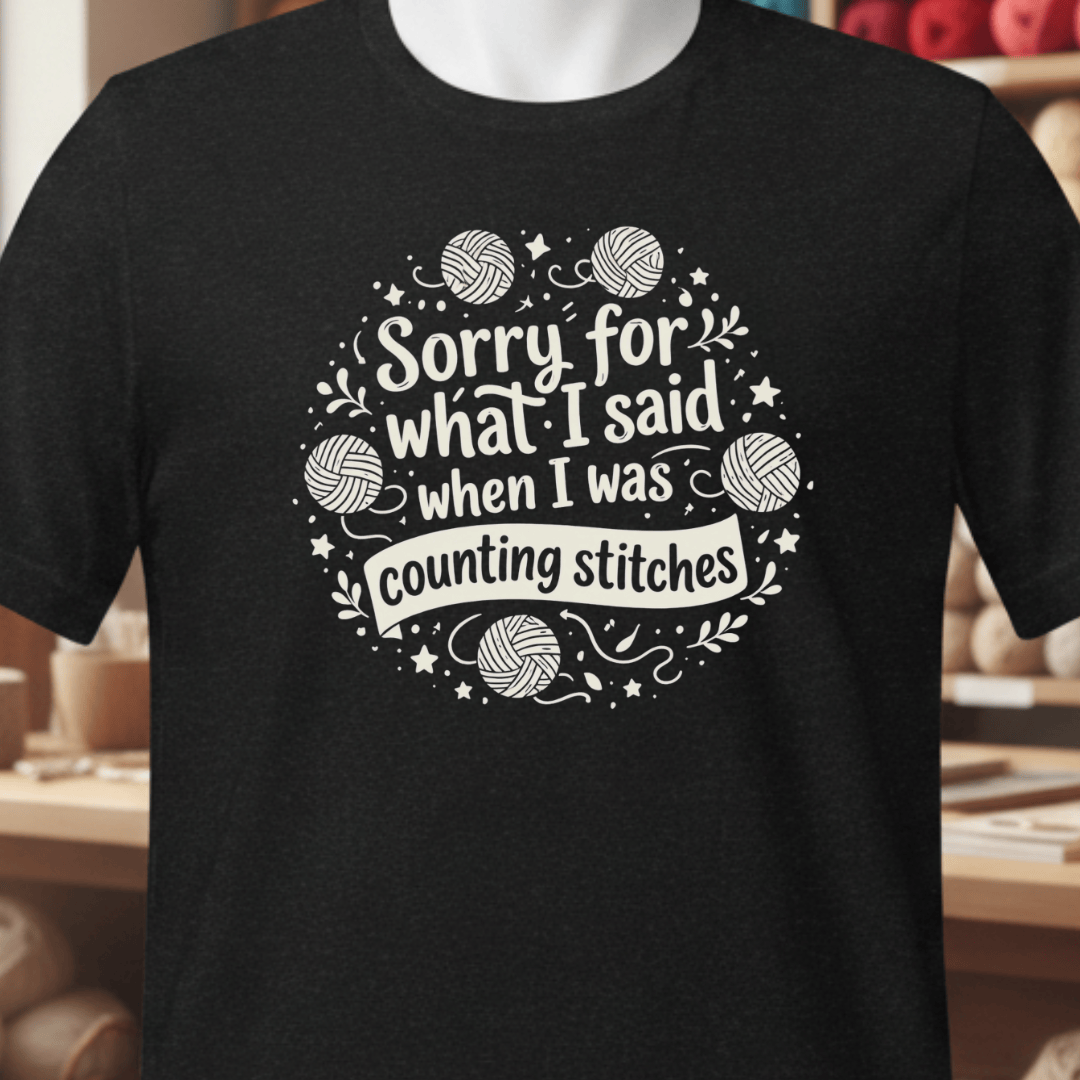 Sorry T-Shirt Black / XS
