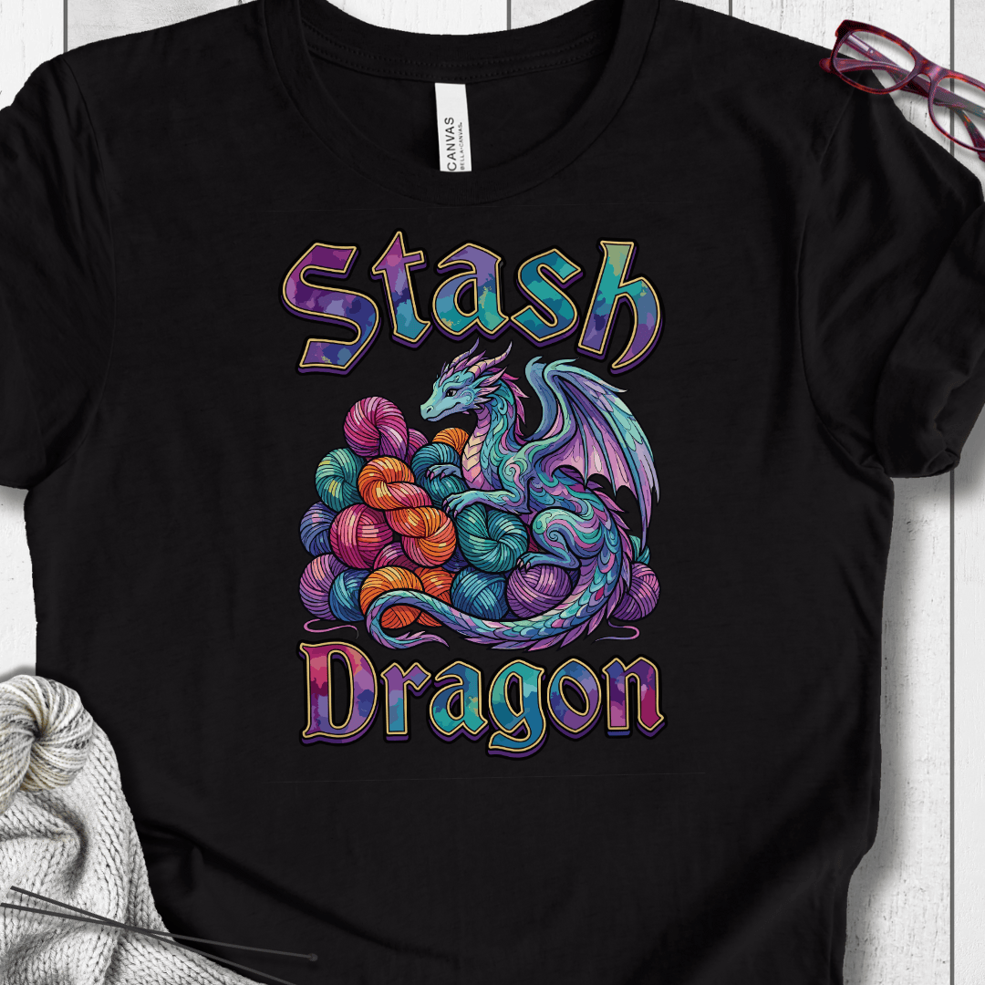 Stash Dragon T-Shirt Black / XS