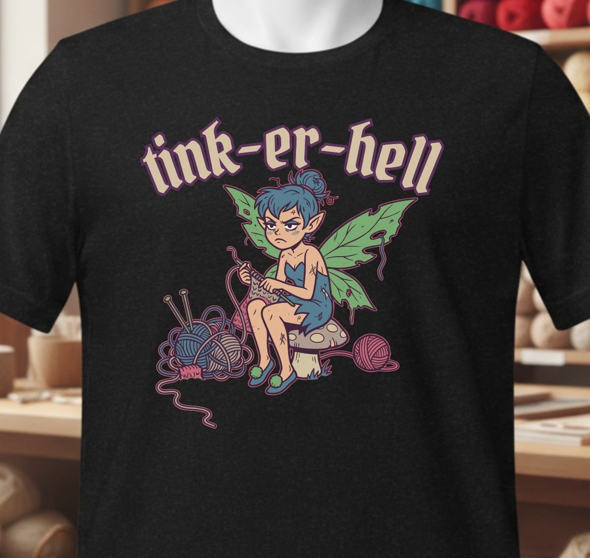Tink-er-hell T-Shirt Black / XS