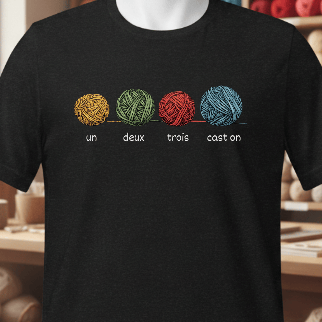 Un Deux Trois Cast On T-Shirt Black / XS