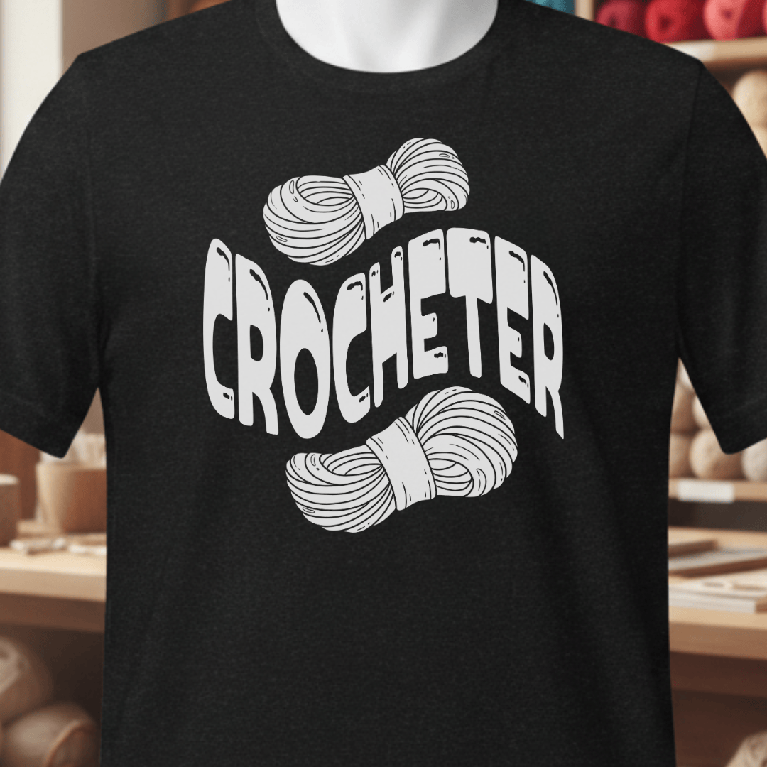 Warped Crocheter T-Shirt Black / XS