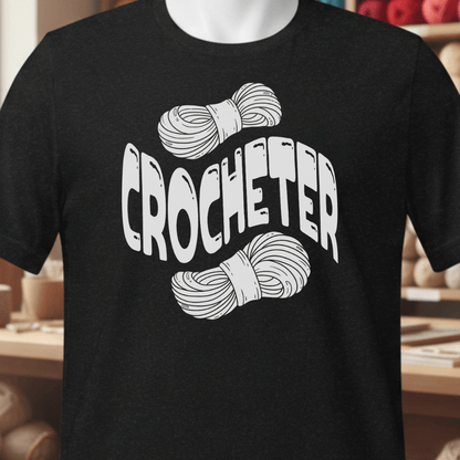 Warped Crocheter T-Shirt Black / XS