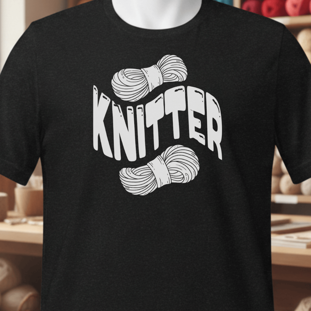 Warped Knitter T-Shirt Black / XS