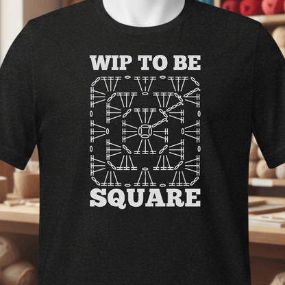 WIP to be Square T-Shirt Black / XS