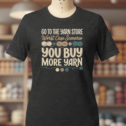 Buy More Yarn T-Shirt Dark Grey / S