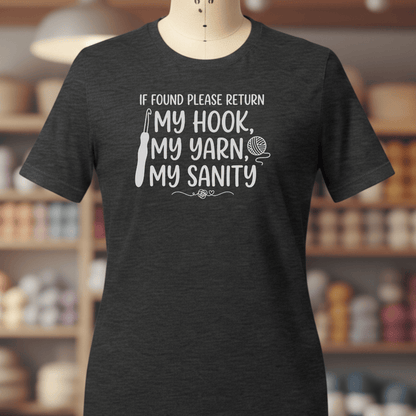 If Found T-Shirt Dark Grey / S