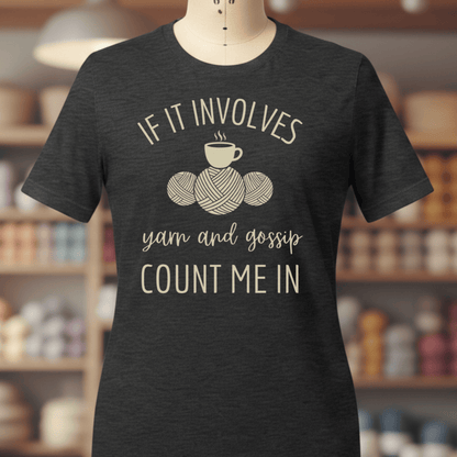 Yarn & Gossip T-Shirt Dark Grey / S