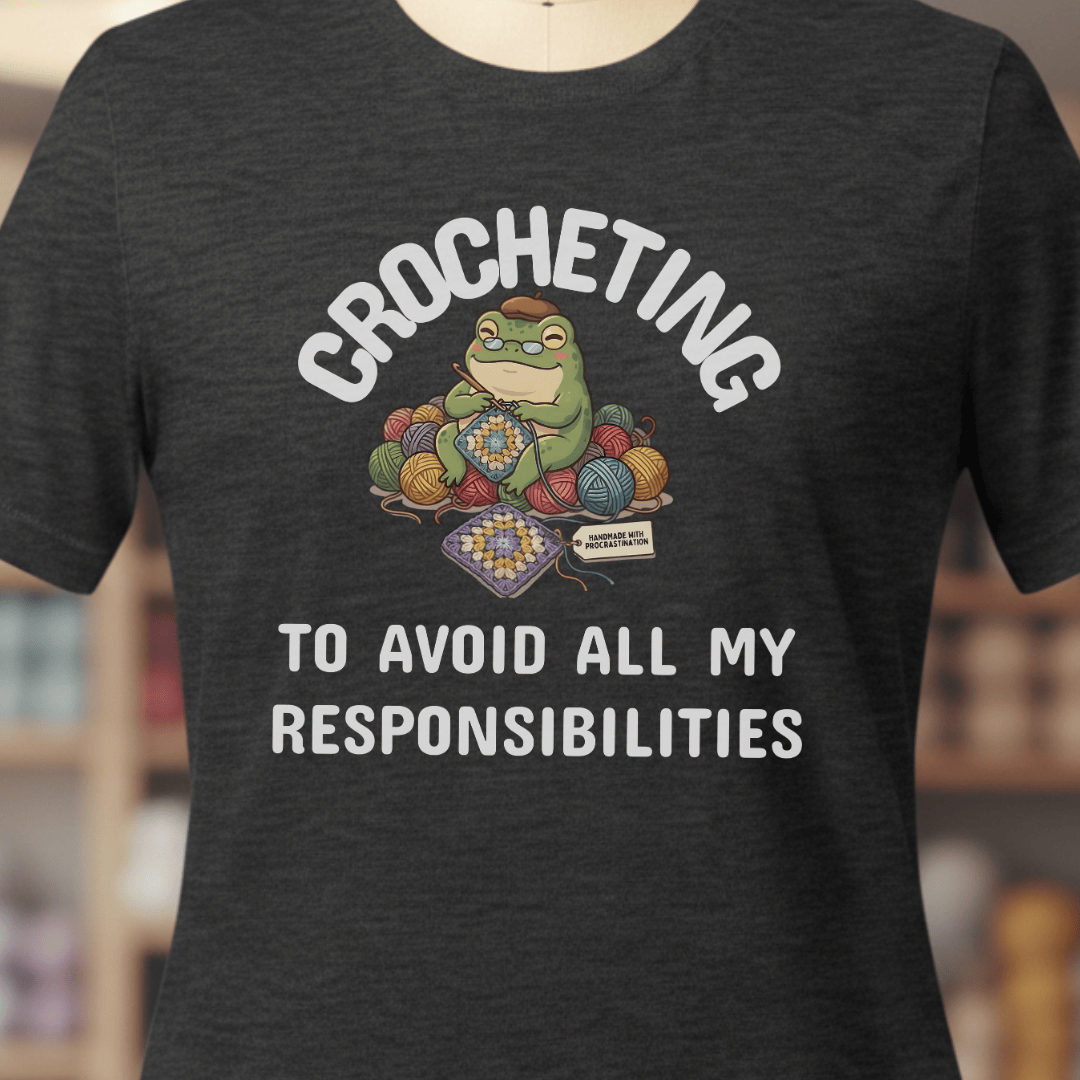Avoid Responsibilities T-Shirt Dark Grey / XS