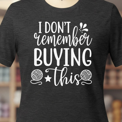 Don't Remember T-Shirt Dark Grey / XS