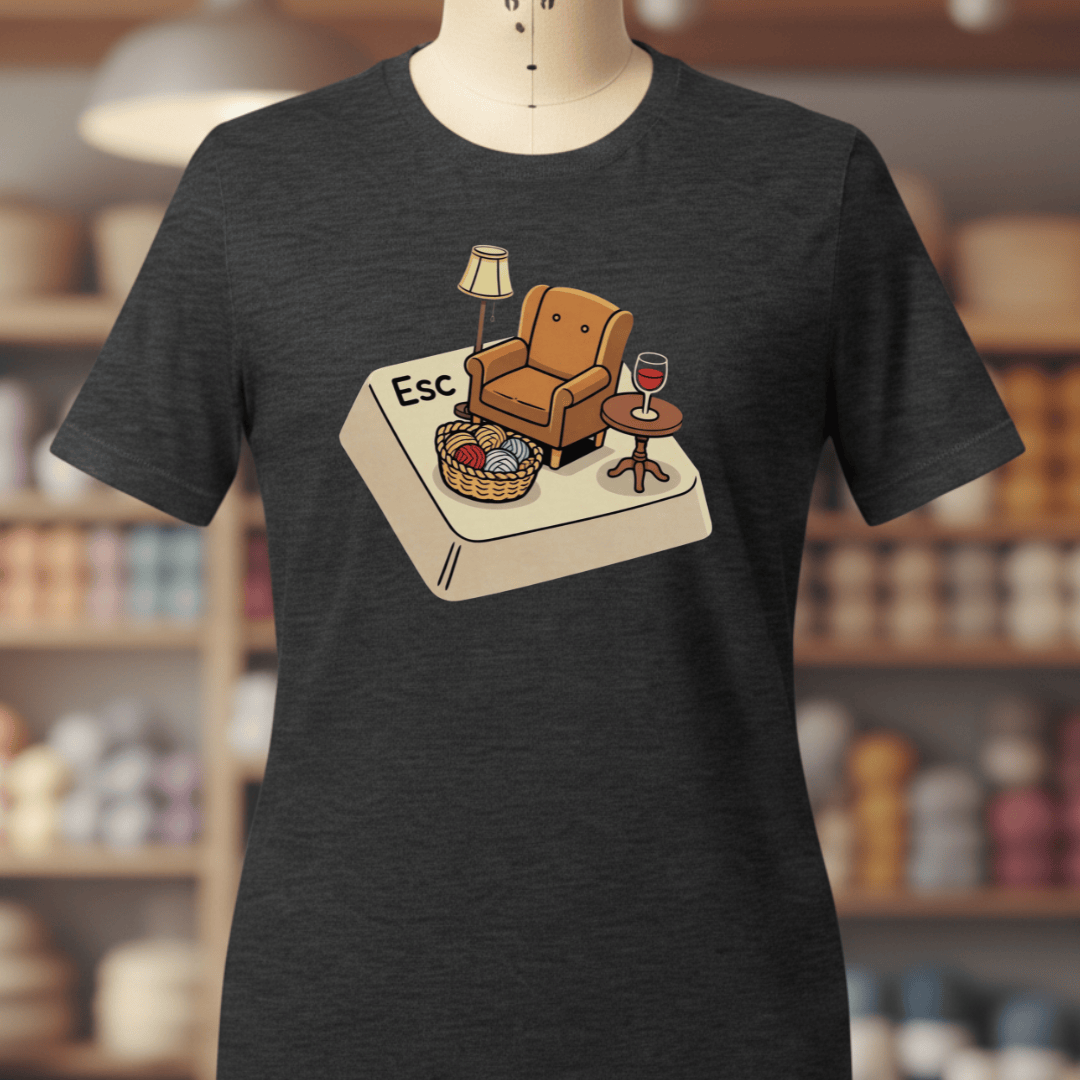 Escape T-Shirt Dark Grey / XS