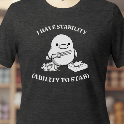 Felting Stability T-Shirt Dark Grey / XS