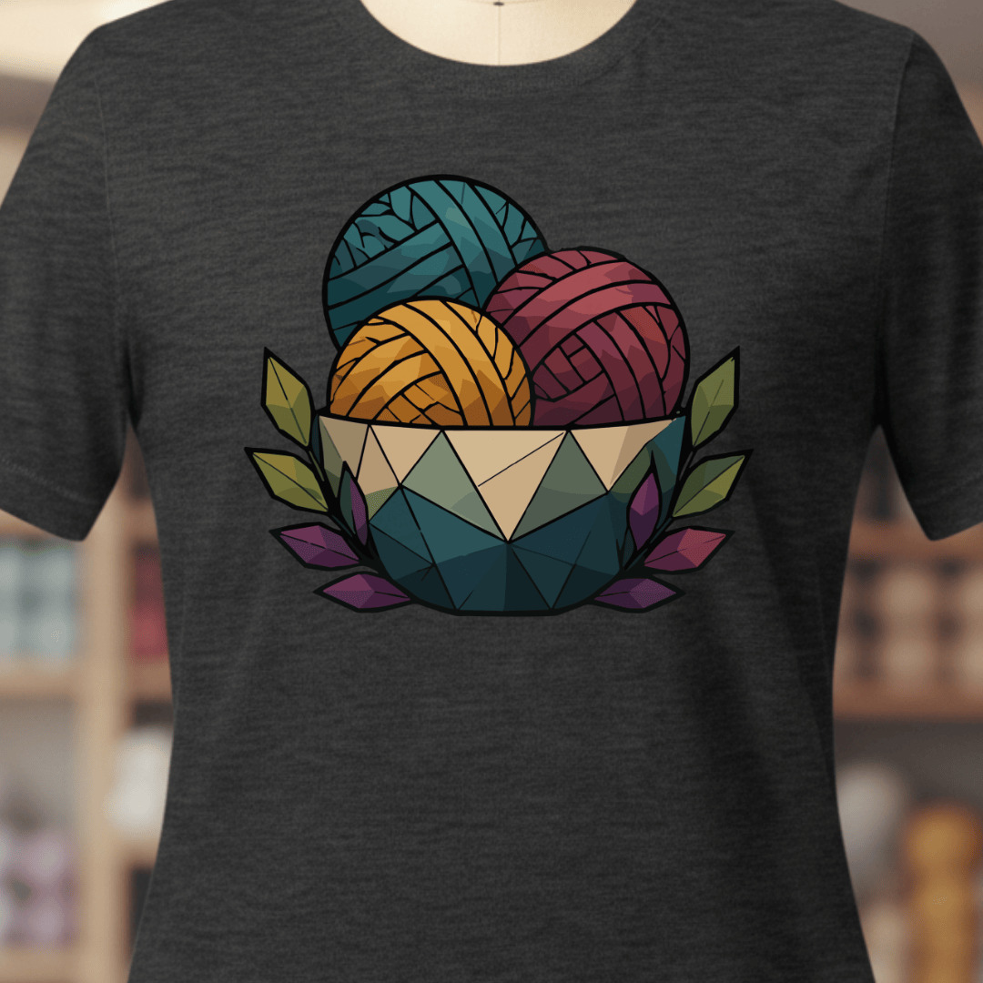 GeoBowl T-Shirt Dark Grey / XS