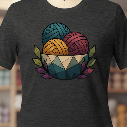GeoBowl T-Shirt Dark Grey / XS