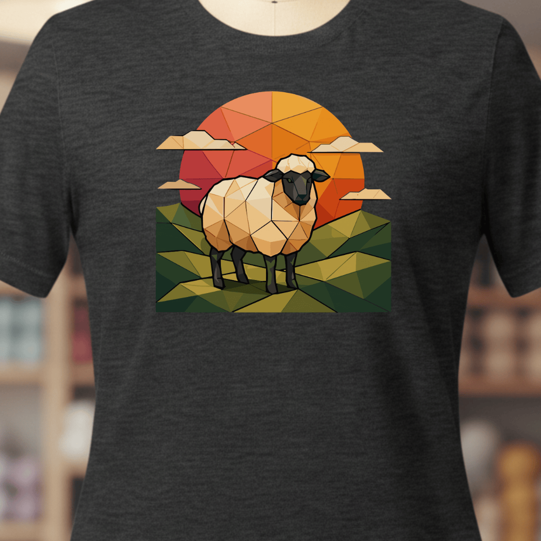 GeoSheep T-Shirt Dark Grey / XS