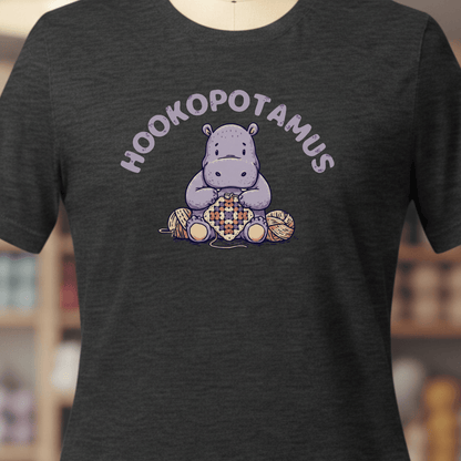 Hookopotamus T-Shirt Dark Grey / XS