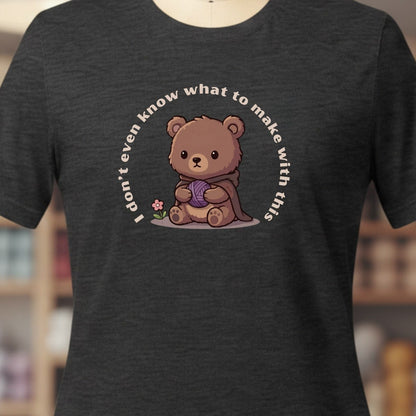 I Don't Even Know T-Shirt Dark Grey / XS