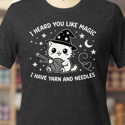 I Heard You Like Magic T-Shirt Dark Grey / XS
