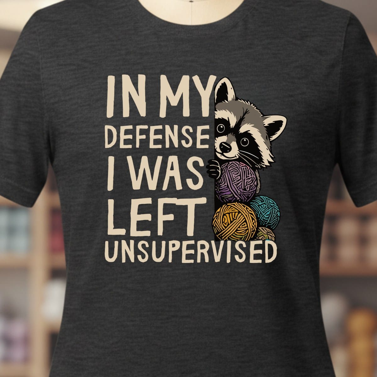 In My Defense T-Shirt Dark Grey / XS