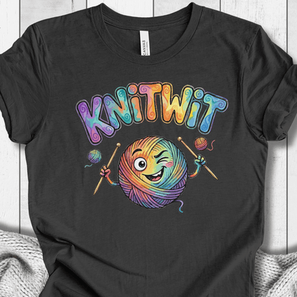 Knitwit T-Shirt Dark Grey / XS