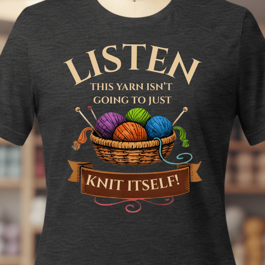 Listen T-Shirt Dark Grey / XS