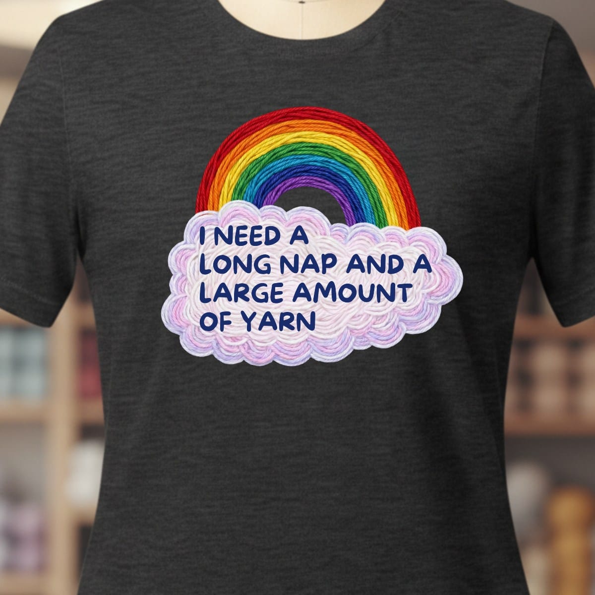 Long Nap T-Shirt Dark Grey / XS