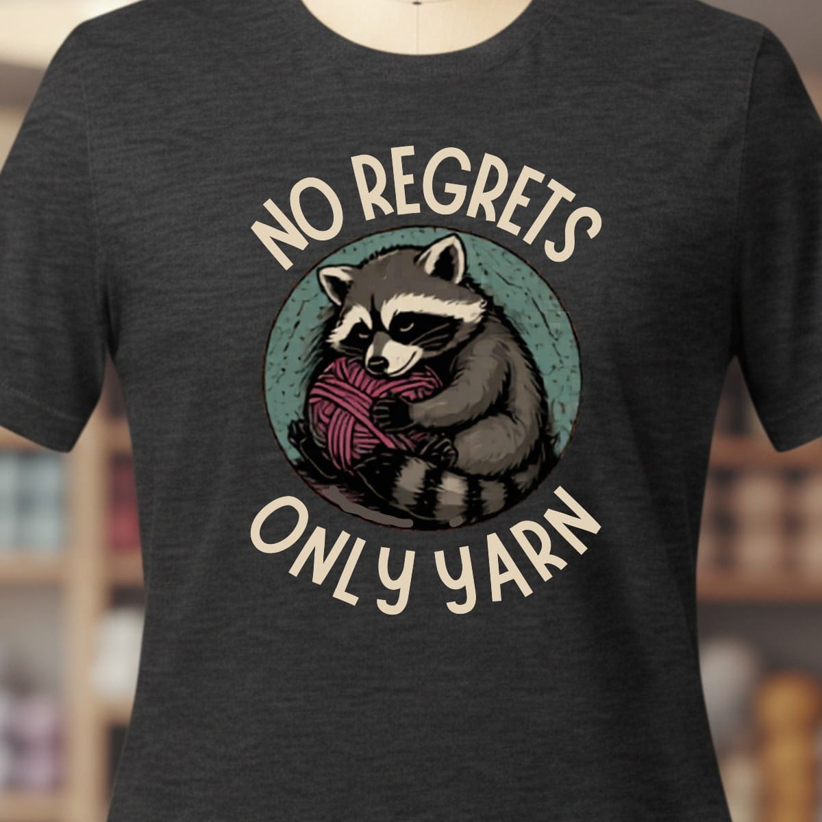 No Regrets Light T-Shirt Dark Grey / XS