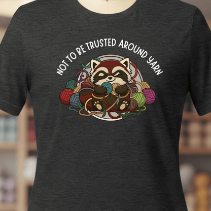 Not To Be Trusted T-Shirt Dark Grey / XS