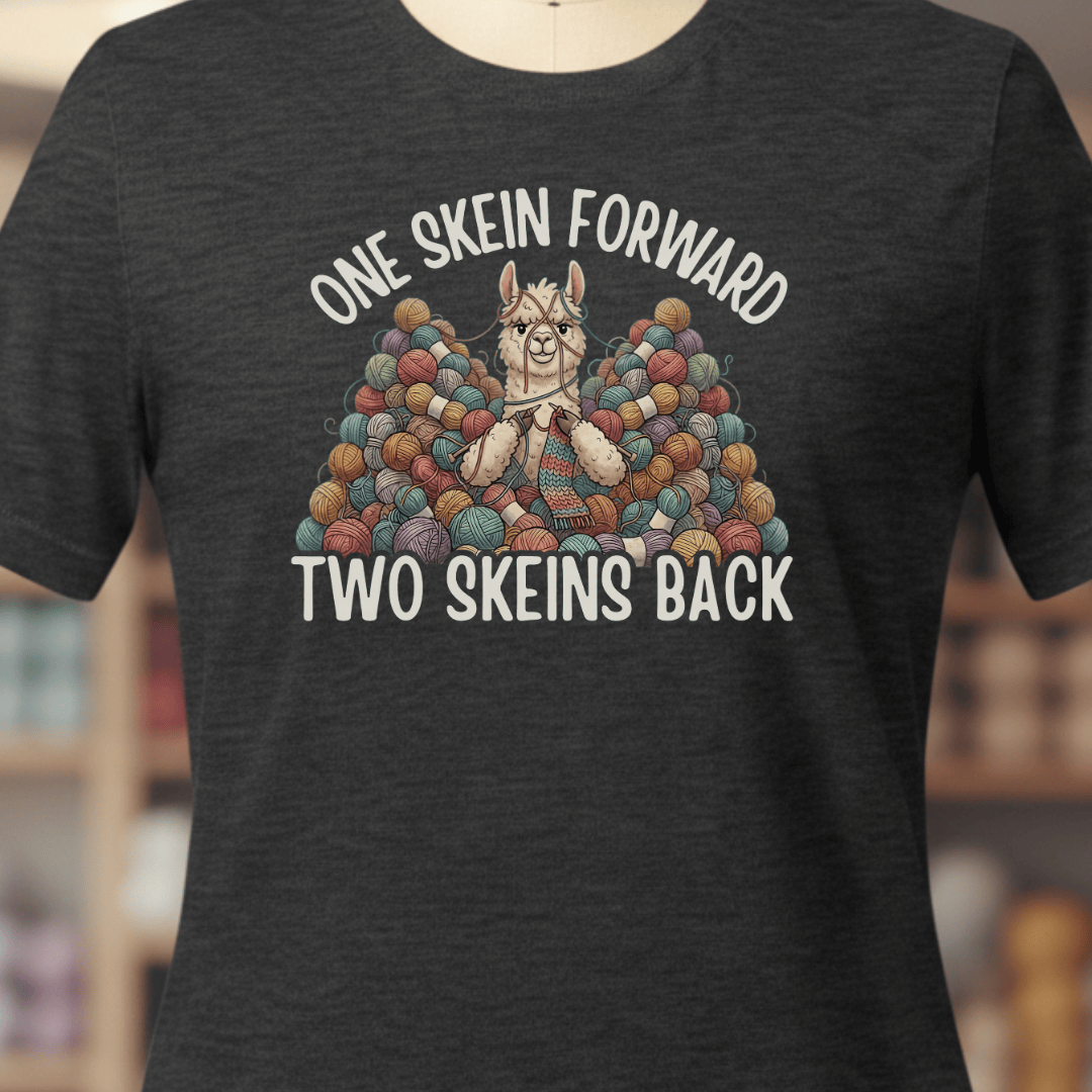 One Skein Forward T-Shirt Dark Grey / XS
