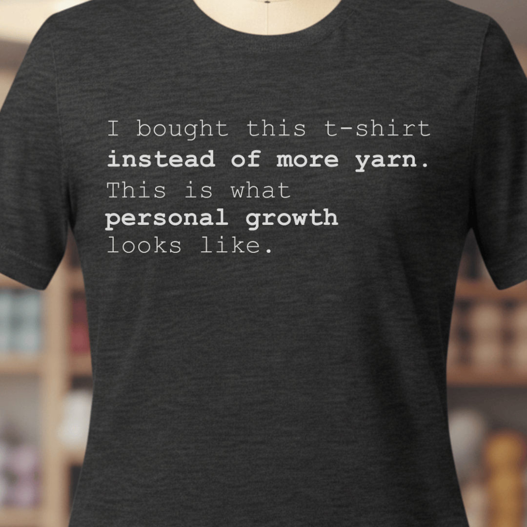 Personal Growth T-Shirt Dark Grey / XS
