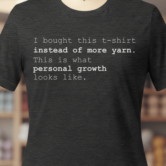 Personal Growth T-Shirt Dark Grey / XS