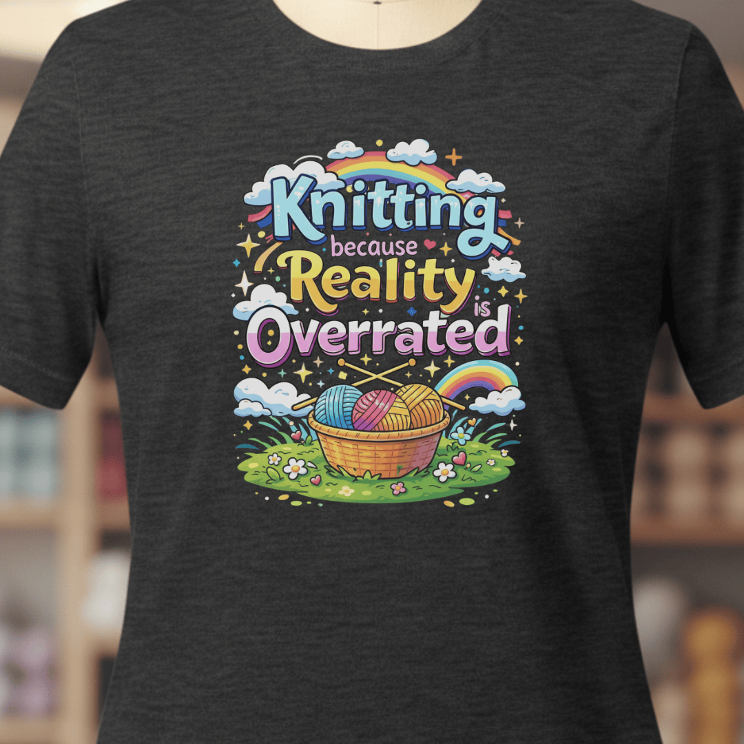 Reality is Overrated T-Shirt Dark Grey / XS
