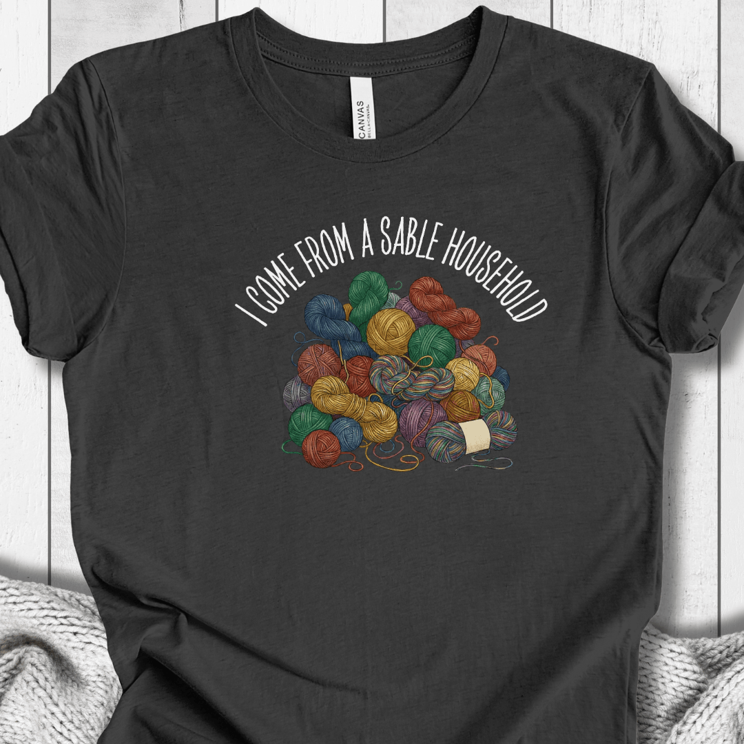 Sable Household T-Shirt Dark Grey / XS