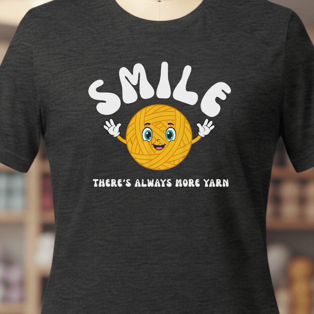 Smile T-Shirt Dark Grey / XS