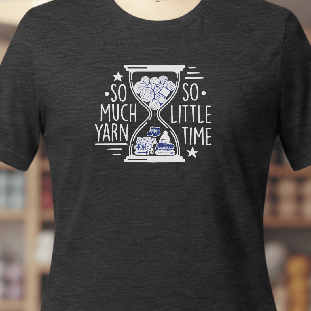 So Much Yarn T-Shirt Dark Grey / XS